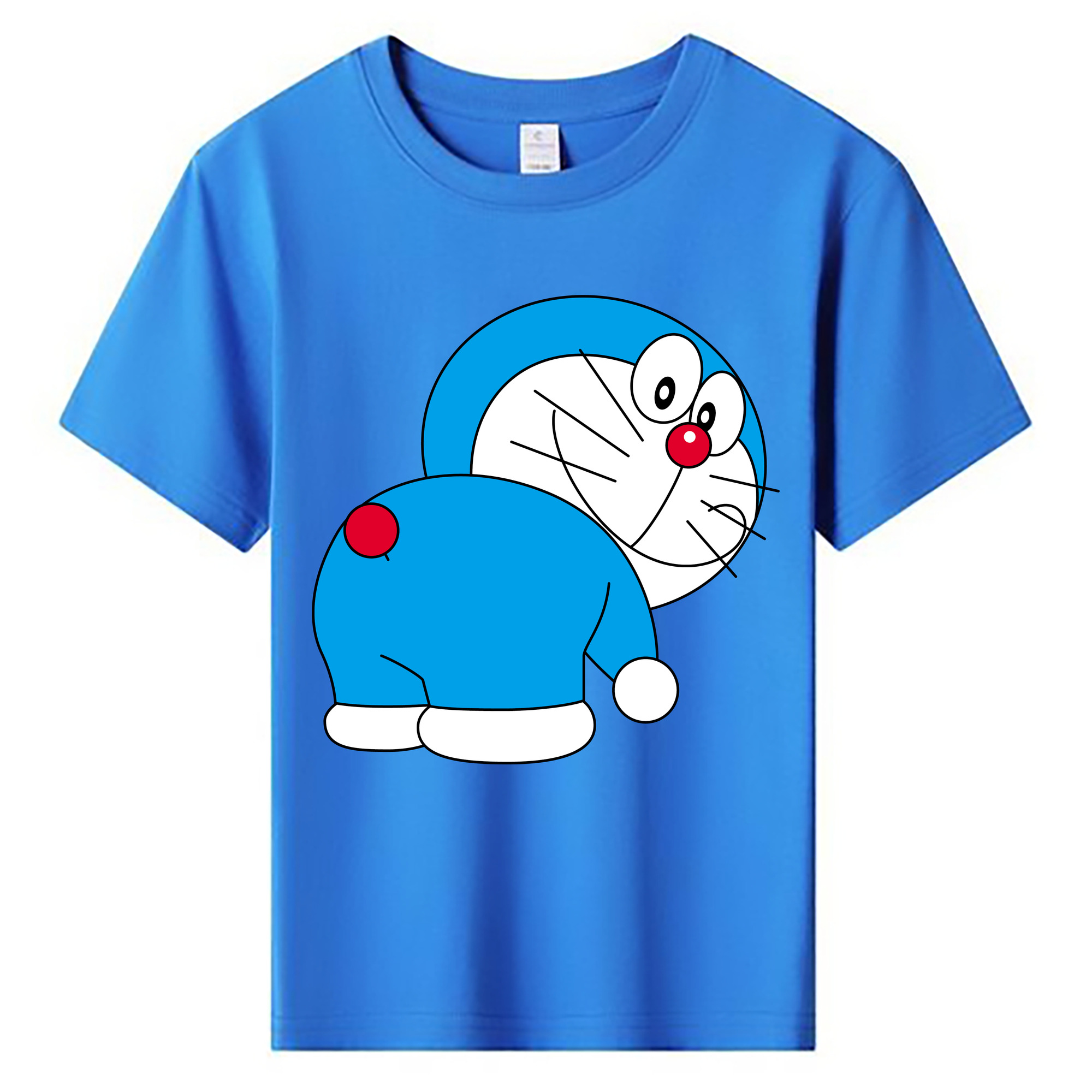 （画像用） ドラえもん Doraemon 綿100％キッズTシャツ（フロントプリント）